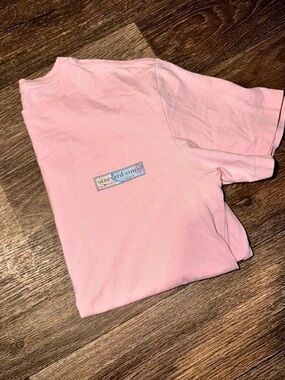 vineyard vines Martha's Vineyard Graphic Pocket T-Shirt Pink XS